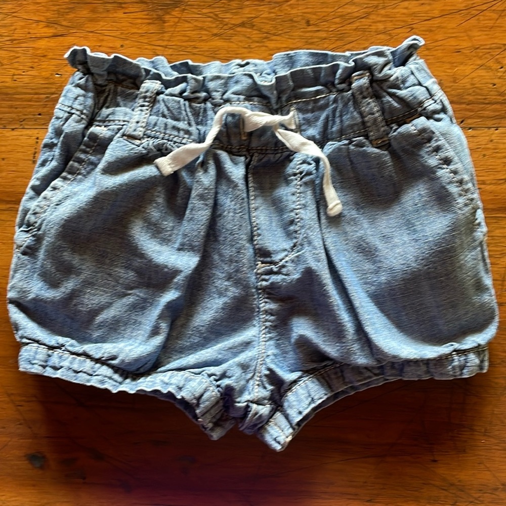 babyGAP| shorts denim chambray | 18-24 months